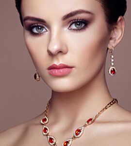 Red Stone Necklace