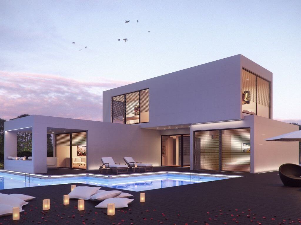 architecture-villa-house-building-home-pool