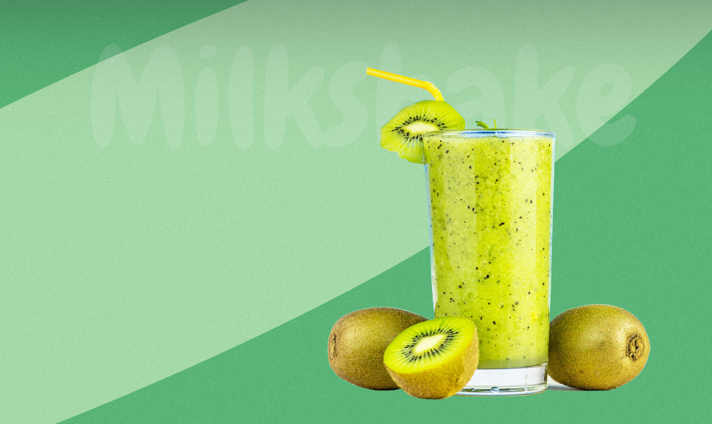 Drink a KiwiMilkshake!